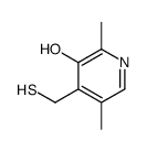 2,5-dimethyl-4-(sulfanylmethyl)pyridin-3-ol Structure