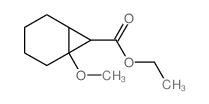 ethyl 1-methoxynorcarane-7-carboxylate结构式