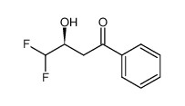 1-Butanone,4,4-difluoro-3-hydroxy-1-phenyl-,(3S)-(9CI) structure