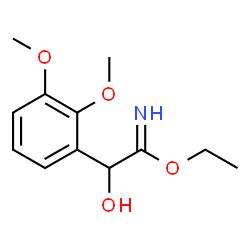 Benzeneethanimidic acid,-alpha--hydroxy-2,3-dimethoxy-,ethyl ester (9CI) picture