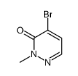 4-bromo-2-methylpyridazin-3-one Structure