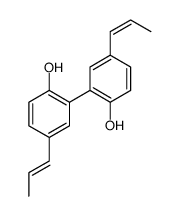 2-(2-hydroxy-5-prop-1-enylphenyl)-4-prop-1-enylphenol Structure