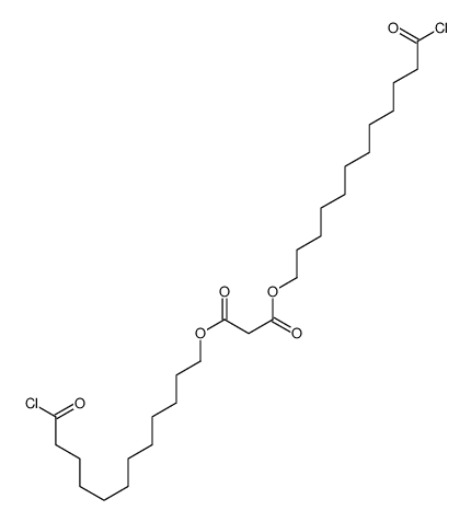 bis(12-chloro-12-oxododecyl) propanedioate Structure