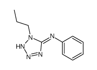 1-Propyl-5-(phenylamino)-1H-tetrazole structure