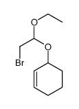 3-(2-bromo-1-ethoxyethoxy)cyclohexene结构式