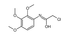 2-chloro-N-(2,3,4-trimethoxyphenyl)acetamide结构式