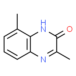 2(1H)-Quinoxalinone,3,8-dimethyl-结构式