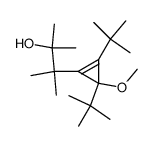 3-(2,3-di-tert-butyl-3-methoxycycloprop-1-en-1-yl)-2,3-dimethylbutan-2-ol Structure