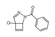 (5-chloro-2,3-diazabicyclo[3.2.0]hepta-3,6-dien-2-yl)-phenylmethanone结构式