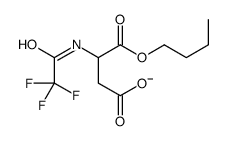 4-butoxy-4-oxo-3-[(2,2,2-trifluoroacetyl)amino]butanoate Structure