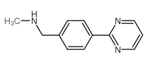 n-methyl-4-pyrimidin-2-ylbenzylamine结构式