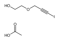 acetic acid,2-(3-iodoprop-2-ynoxy)ethanol结构式