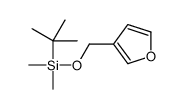 tert-butyl-(furan-3-ylmethoxy)-dimethylsilane Structure