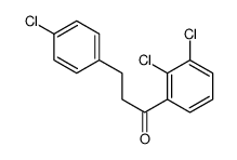 3-(4-CHLOROPHENYL)-2',3'-DICHLOROPROPIOPHENONE结构式
