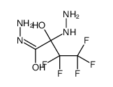 3,3,4,4,4-pentafluoro-2-hydrazinyl-2-hydroxybutanehydrazide Structure