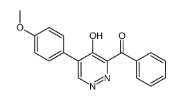 3-benzoyl-5-(4-methoxyphenyl)-1H-pyridazin-4-one Structure