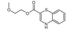 2-methoxyethyl 4H-1,4-benzothiazine-2-carboxylate结构式