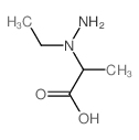 2-(amino-ethyl-amino)propanoic acid结构式