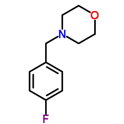 4-(4-氟苯甲基)吗啉结构式