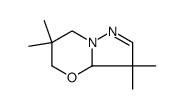 5H-Pyrazolo[5,1-b][1,3]oxazine, 3,3a,6,7-tetrahydro-3,3,6,6-tetramethyl Structure