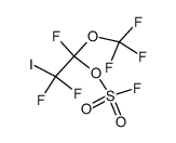 1-trifluoromethoxy-2-iodotrifluoroethyl fluorosulfate Structure
