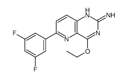 6-(3,5-difluorophenyl)-4-ethoxypyrido[3,2-d]pyrimidin-2-amine Structure