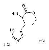 ethyl (2S)-2-amino-3-(1H-imidazol-5-yl)propanoate,dihydrochloride Structure