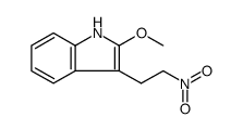 1H-Indole, 2-methoxy-3-(2-nitroethyl)- Structure