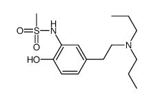 N-[5-[2-(dipropylamino)ethyl]-2-hydroxyphenyl]methanesulfonamide Structure