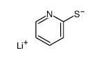 2-mercaptopyridine lithium salt结构式