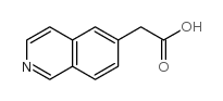 2-(ISOQUINOLIN-6-YL)ACETIC ACID structure