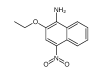 2-ethoxy-4-nitro-[1]naphthylamine Structure