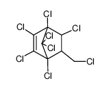 1,2,3,4,6,7,7-Heptachlor-5-chlormethylen-bicyclo<2.2.1>hepten-(2) Structure