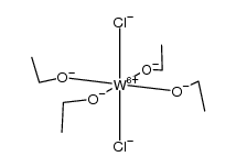 tetraethoxytungsten(VI) chloride结构式