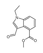 METHYL 1-ETHYL-3-FORMYL-1H-INDOLE-4-CARBOXYLATE图片