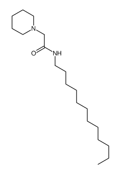 N-dodecyl-2-piperidin-1-ylacetamide Structure