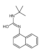 1-tert-butyl-3-naphthalen-1-ylurea结构式
