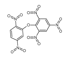 2,5-dinitrophenyl 2,4,6-trinitrophenyl ether Structure
