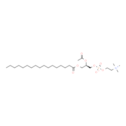 3,5,9-Trioxa-4-phosphahexacosan-1-aminium,7-(acetyloxy)-4-hydroxy-N,N,N-trimethyl-10-oxo-,innersalt,4-oxide,(R)-(9] Structure