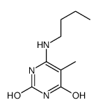 6-(butylamino)-5-methyl-1H-pyrimidine-2,4-dione Structure