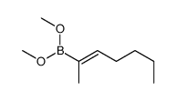 hept-2-en-2-yl(dimethoxy)borane结构式