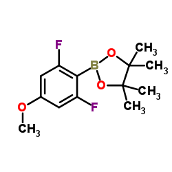 2-(2,6-difluoro-4-methoxyphenyl)-4,4,5,5-tetramethyl-1,3,2-dioxaborolane picture