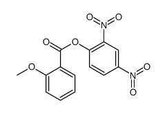 (2,4-dinitrophenyl) 2-methoxybenzoate结构式