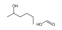 formic acid,hexan-2-ol结构式