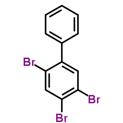 2,4,5-Tribromobiphenyl Structure