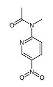 N-methyl-N-(5-nitropyridin-2-yl)acetamide结构式