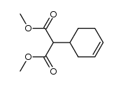 4-[bis(methoxycarbonyl)]methylcyclohexene Structure