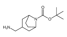 N-BOC-3-AMINOMETHYL-8-AZABICYCLO[3.2.1]OCTANE Structure