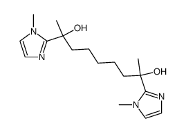 2,8-bis(1-methyl-1H-imidazol-2-yl)nonane-2,8-diol Structure