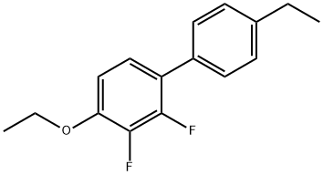 1,1'-Biphenyl, 4-ethoxy-4'-ethyl-2,3-difluoro- Structure